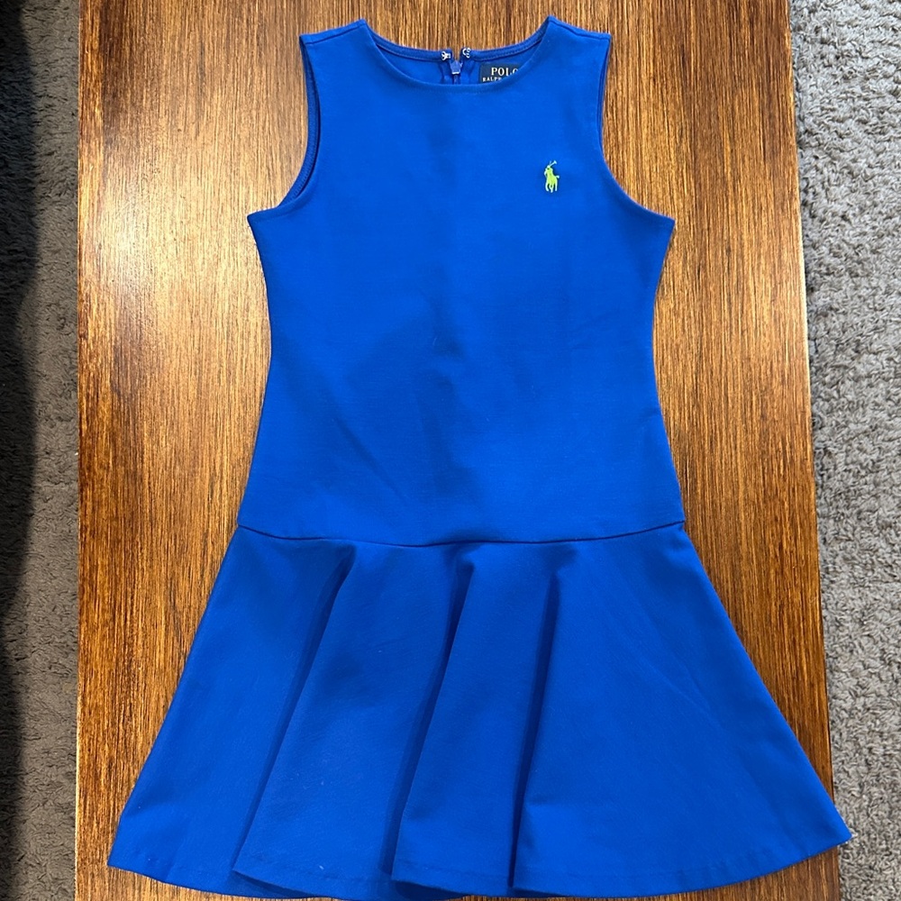 Polo by Ralph Lauren Vibrant Blue Kids Dress